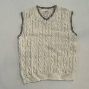 Vintage GAP Knit Vest - Cream